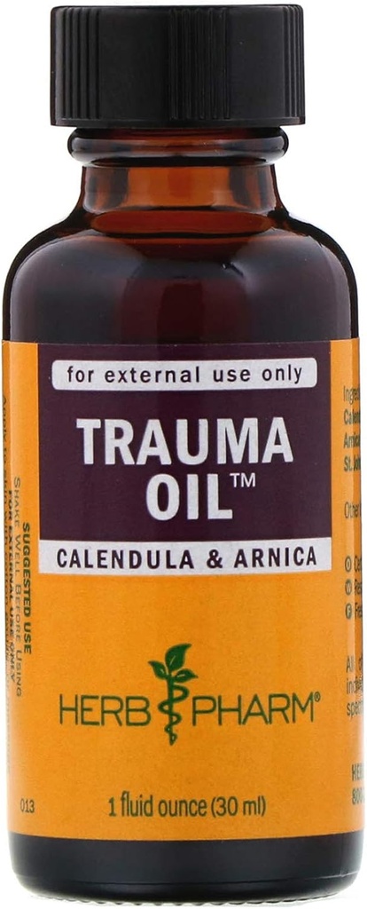 HERB PHARM Trauma Oil Compound, 1,2 pund (FAOIL01), 1 Fl Oz (Pack av 1)