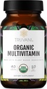 Truvani Daily Organic Multivitamin Supplement - Vegan, icke GMO tabletter med järn & Biotin - Dairy, Soy, & Gluten Free - 30 dagars leverans (90 tabletter)