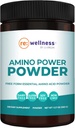 Reignite Wellness av JJ Virgin | Amino Power Powder | Easy-Absorb Essential Amino syror med Alpha-Ketoglutarate | Träning, Muskler, Metabolism & Energistöd | Fruit Punch Flavor | 30 Servings