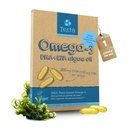 Testa Omega-3 Supplement - Vegan Based Omega 3 DHA EPA-kapslar från Algae - Omega 3 fettsyror - Stöder hjärta, hjärna och gemensam hälsa - plast Negativ, RTG och Kosher - Två månaders leverans