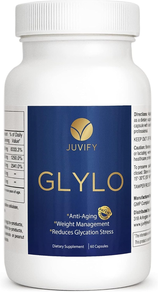Anti-Aging & Weight Management Pill - ökar energi, kontrollerar begär och främjar cellreparation - dagligt tillskott för att stödja vitalitet och hälsosam åldrande - 60 Caps