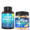 Sockerfri lutein 20mg 40mg +Vegan Omega 3 DHA EPA