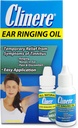 Clinere Ear Ringing Oil Relief, örondroppar för att hjälpa till att sluta ringa i öronen, Tinnitus Relief, ljud i öron, smärta och obehag, lindrar öronring, surrande, klicka med homeopatisk olja, .5 fl