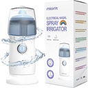 Nasal Irrigator med Gental Spray - Ultra Fine Mist - Bevattning för Sinus Relief - Nose Cleaner Aspirator System - Vattentät