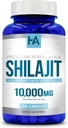 Extra styrka Shilajit kapslar | Smaka fri Shilajit för män och kvinnor 10000mg Likvärdigt med naturligt upptagna spårmineraler och fulvic syra | Vegan Non-GMO & Made in cGMP Labs (150 portioner)