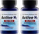 Aktiv H2 Ultra + Vätevattentabell - Optimera hälsa, stöd immunitet och balansanter med fördelar med molekylärt väte 120 portioner