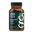 Gaia Herbs Fenugreek Seed - Hjälper till att stödja hälsosam aktning och bröstmjölkproduktion * - Tillverkad med organiska Fenugreek frön - 60 Vegan flytande fyto-kapslar (upp till 15-dagars leverans)