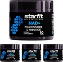 STARFIT - Nikotinamid D-Riboside, Nikotinamid Riboside för att stödja NAD+ Nicotinamide Riboside NAD Supplement, Focus och Energy Supplement, Metabolism Support Nicotinamide Riboside NAD Supplement, 360 Capsules