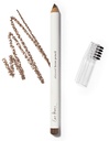Ere Perez - Natural Almond Eyebrow Pencil | Stöder tillväxt, långvarig, full täckning | Coconut Oil + Vitamin E | Vegan, Cruelty-Free, ren skönhet (perfekt, 0,04 uns | 1.1 g)