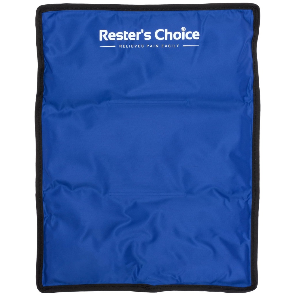 Gel Soft Flexible Ice Pack för skador återanvändbara - (Large: 11 "x14.5") för Hip, Shoulder, Knee, Back - Comfy Cold Pack Compress för Swelling, Bruises, Surgery