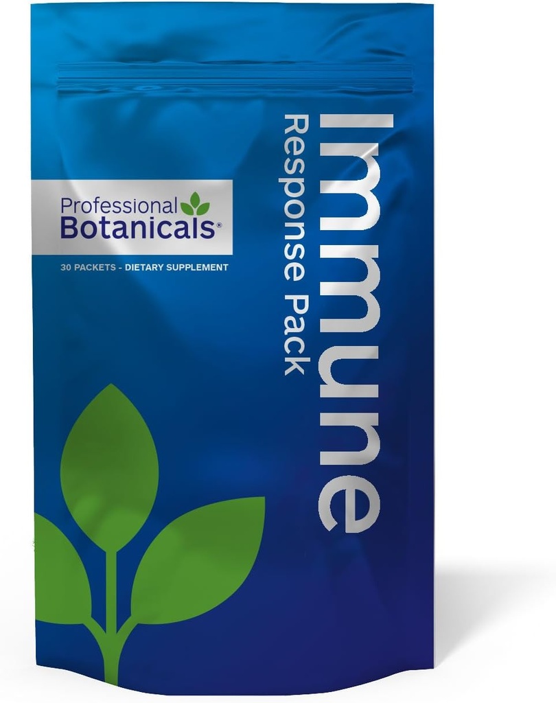 Professionella botaniska Immune Response Packs - Vegan Multi-Formula Immune System Support - 20 Packs