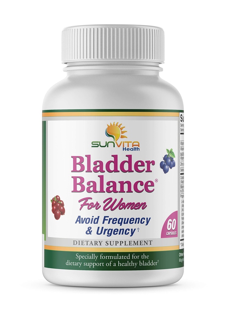 Bladder Balance® - Bladderkontroll för kvinnor • Bladderproblem som urinfrekvens, brådskande och urinvägsproblem!