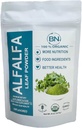 Alfalfa Leaf Powder - Grönt Superfood Supplement för drycker, te, shakes, Vegan, Gluten Free, Non GMO, Kosher