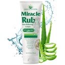 Miracle of Aloe Miracle Rub Pain Relieving Cream 8 oz, snabb och effektiv lättnad för artrit, muskel och gemensam smärta - Maximal styrka UltraAloe Formel, aktuell analgetisk