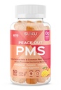 SUKU Vitamins - PMS Gummy Supplement med Chasteberry för att lindra PMS och klimakteriet Peach Mango Gummies (50 greve)