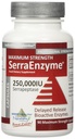 Serra Enzyme Serrapeptase Supplement - Clear Lungs and Sinuses, Proteolytic, Digestive Cleanse | 250.000 IE - Maximal styrka | 90 kapslar