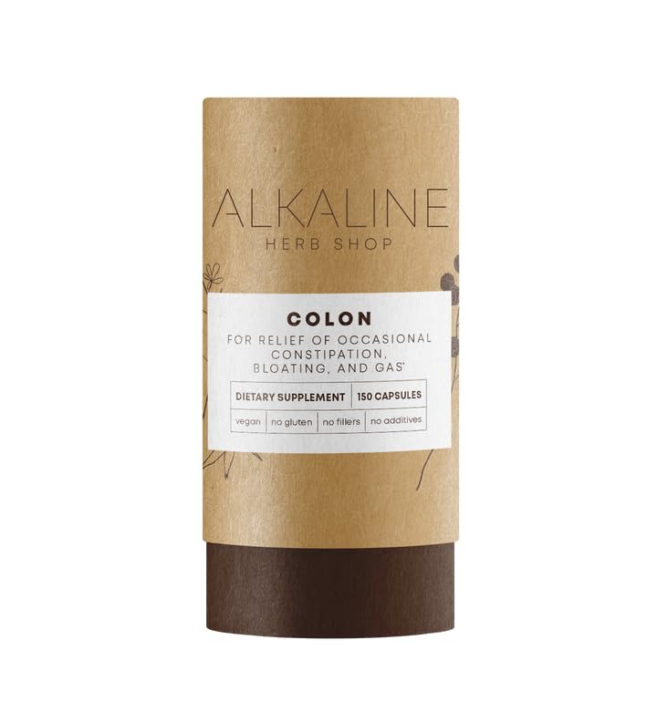 Alkaliska Herb Store Colon Supplement 150 Capsules (Happy Colon)