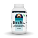Källa Naturals Ultra-Mag High-Efficiency Magnesium Complex - Upprätthåller Muscle & Nerve Funktion - 240 tabletter