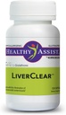 Kirkman LiverClear Supplement, 120 kapslar, Body Cleanse med vitamin C, E, Selenium, Taurin, Curcumin, Milk Thistle, Glutathione, NAC & Calcium för att stödja kroppens naturliga rengöringsvägar