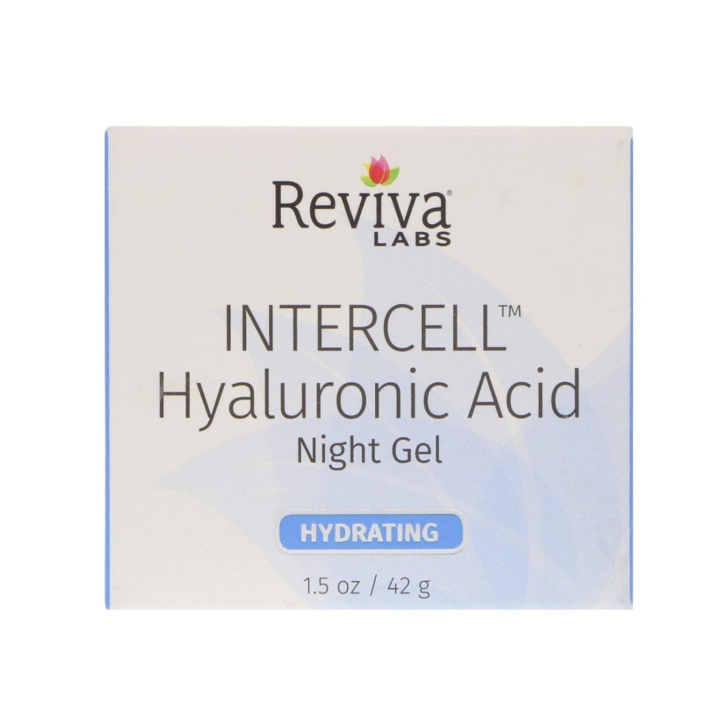 Reviva Intercell Night Gel med Hyaluronsyra 1,50 oz