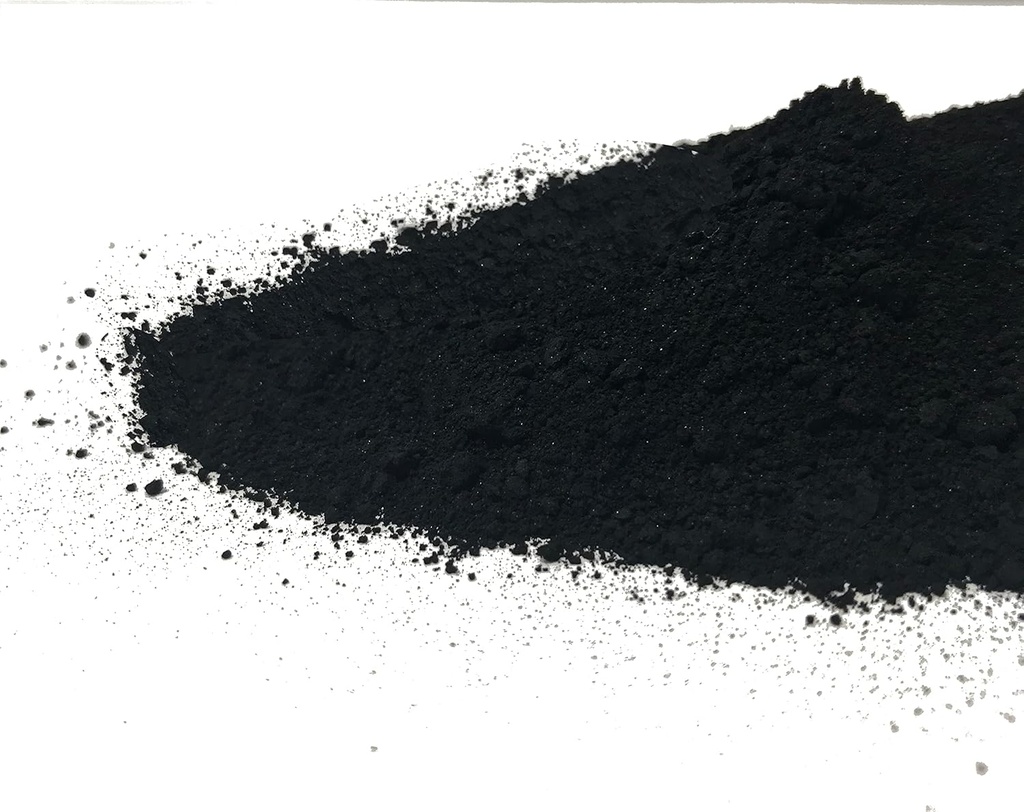 Aktiverad Black Charcoal Powder - Coconut DERIVED - Plastic Jar (Holds 2.5 oz) - Kosher - Cooking - Teeth Whitening