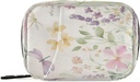 Burbuja Wildflowers Dragonfly Travel Pill Case, Weekly Portable Pill Box 7 Days Pill Organizer för att hålla medicin Vitamin Supplement med Zipper för resor