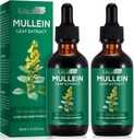 Mullein Leaf Extract Mullein Leaf Extract för Lungs Mullein Drops Mullein Leaf Lung Cleanse Supplement 4.04 Fl.Oz