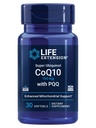 Life Extension Super Ubiquinol CoQ10 med PQQ, coenzym Q10, pyrroloquinoline Quinone, Heart Health Supplement, Maximum Absorption, 100 mg, icke-GMO, Gluten-Free, 30 mjukgels
