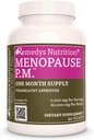 Remedy's Nutrition Menopause P.M. | 1000 mg, 60 Vegan Capsules Herbal Dietary Supplement | Två månaders leverans