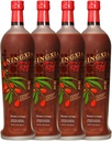 Young Living NingXia Red Antioxidant Drink | 25.35 fl oz | Superfrukt Supplement med Wolfberry, Blueberry, Pomegranat, Orange, Lemon & Yuzu Essential Oils | 4 Pack