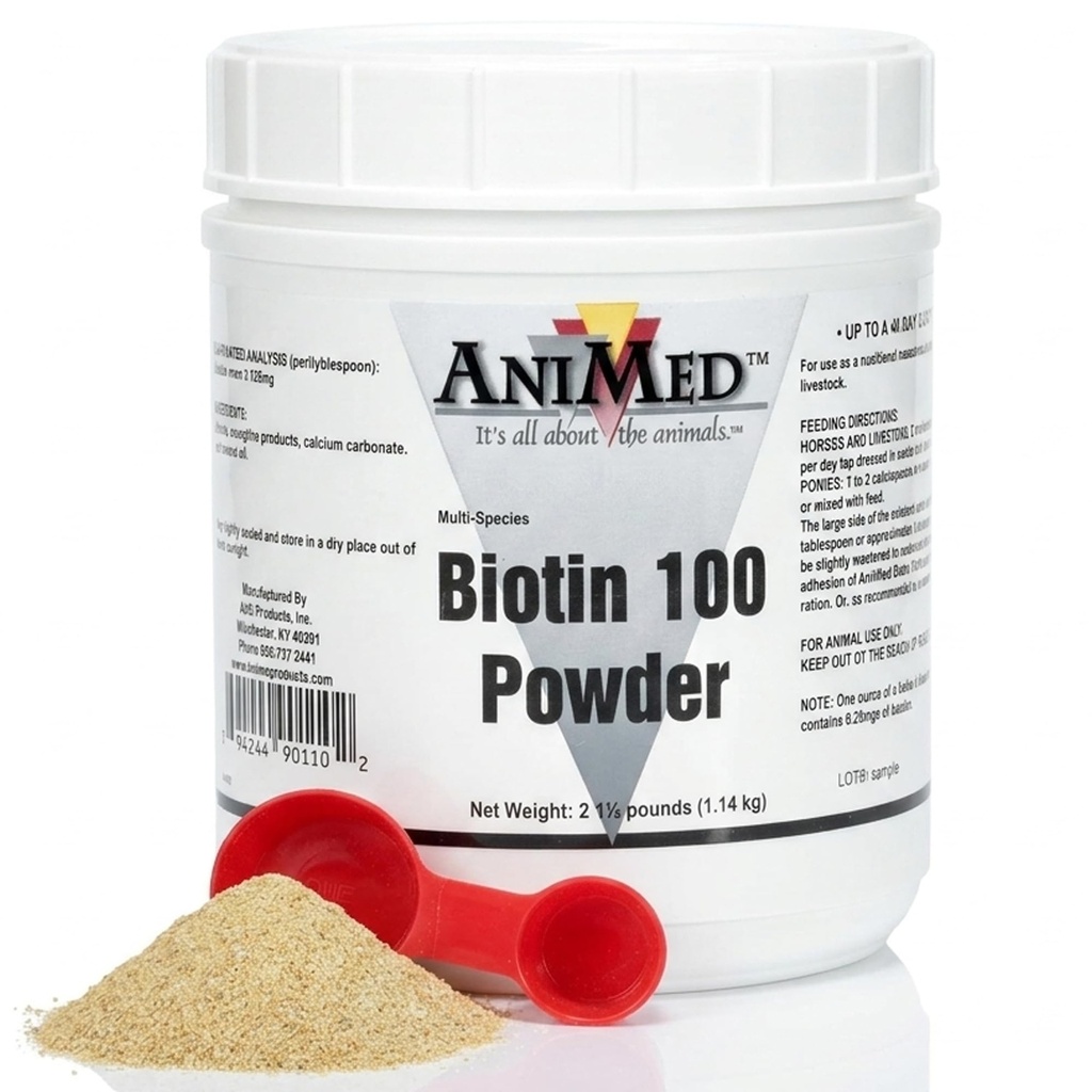 AniMed Biotin 100 2.5 pund
