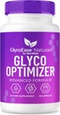 GlycoEase Glyco Optimizer - GlycoEase Pills, All-Natural Dietary Supplement, Avancerad Formel Glycogen Support, Glycoeas Naturals, Glyco Ease Reviews (60 kapslar)