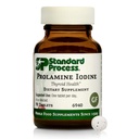 Standard Process Prolamine Iodine - Thyroid Health Supplement - Essential Endocrine Support med jod - Glutenfri, icke-mejeri, och icke-soy - 90 tabletter (90 portioner)