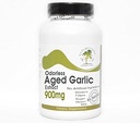 Odorless Aged Garlic Extract 900mg - 200 kapslar - Inga tillsatser - Naturtitionstillägg