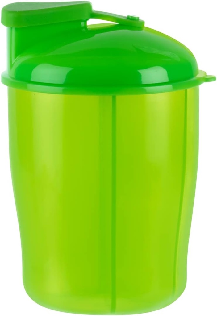 EZY DOSE Vitamin Organizer, 6 Stora Komponenter, 30-dagars Vitamin och Medicin Storage, Håll Vitaminer & Meds i Kontroll, Lätt att Använda, Grönt, BPA Gratis