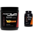 Post JYM Active Matrix Post-Workout med BCAAs, Glutamine & More + Vita JYM Sports Multivitamin för idrottare, 60 tabletter