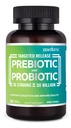 Zentastic Probiotics & Prebiotics Supplement - 50 miljarder CFU - för Män & kvinnors immun & Digestive Health - 16 stammar - Shelf Stable - 60 försenad frisättning Veggie Capsules