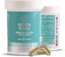 Renew Flora - Avancerad Collagen & Skin Support - Antioxidant Plus Digestive enzymer och Gut Support för kvinnor och män med kliniska studier - Lactobacillus och 12 Registered probiotika - 30 Day Supply
