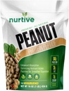 Peanut Protein Peptide Powder - Plant-Based, Rich in Nutrients & Fiber - Perfekt för idrottare & Fitness Entusiaster - Förbättrad löslighet och absorption - 18 portioner (16 oz / 454 g)