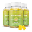 BeLive Magnesium Gummies 200mg - 60 Ct | Magnesium Glycinate Supplements for Relaxation, Stress Relief och Sleep for Adults & Kids - Tasty and Tangy Pineapple Flavor (3)