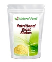Premium Nutritional Yeast Flakes - Fortifierad med B Complex Vitaminer - Delicious Cheesy Taste - Gluten Free, Non GMO, Vegan - Fiber Protein Source Perfekt för växtbaserade vegetariska dieter - 1 lb