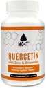 Quercetin & Bromelain med zink - Antioxidant Support Immune System Health - Kosttillskott - 60 kapslar 1050 mg Potent Formel