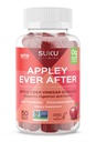 SUKU Appley Ever After Gummies - Apple Cider Vinegar med Methylated B12 & Folate - Sugar-Free, Gluten-Free, Vegan Detox & Energy Support - Fantastisk Apple Flavor - 50 Count