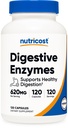 Nutricost Digestive Enzymes 620mg, 120 kapslar - komplett Digestive Enzyme Supplement