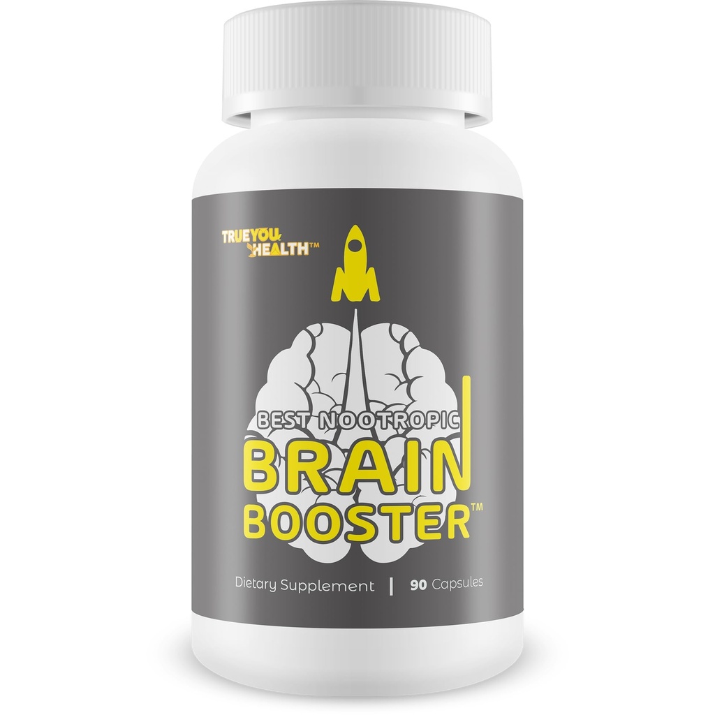 Bästa Nootropic Brain Booster - för minne, fokus, koncentration, mental klarhet och energi - Stöd förbättrad hjärnfunktion, minnesåterkallelse och minskad mental trötthet - för män och kvinnor - med Ginkgo