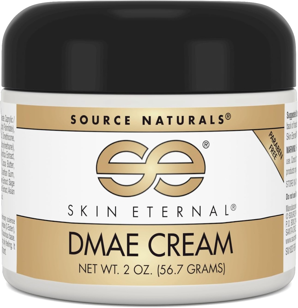 Källa Naturals Skin Eternal DMAE Cream, Paraben Free - 2 oz
