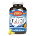 Carlson - The Very Finest Fish Oil, 700 mg Omega-3s, Norwegian Fish Oil Supplement, Wild Caught Omega 3 Fish Oil, Hållbart Sourced Fish Oil Capsules, Omega 3 Supplement, Orange, 120 Softgels