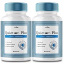 VIVE MD Quietum Plus Tinnitus Relief for Ringing Ears - Rapid Ear Ringing Relief, Clear Tinnitus och Holistic Tinnitus Behandling med 60 kapslar per flaska (2 Pack)