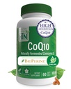 Health Thru Nutrition CoQ-10 100mg med BioPerine 60 Softgels | Hög Absorption Naturligt Fermenterad USP Grade Coenzyme Q10 Supplement | 3rd Party Tested | Hjärthälsa och energistöd