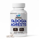 Fadogia Agrestis 600mg för naturligt testosteronstöd | Främjar muskeltillväxt, energi, kör, uthållighet och humör | Icke-GMO, Vegan, Gluten-Free | 180 kapslar